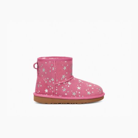 UGG Classic Mini II Stars - Boots Barn - Rosa (NO-R701)